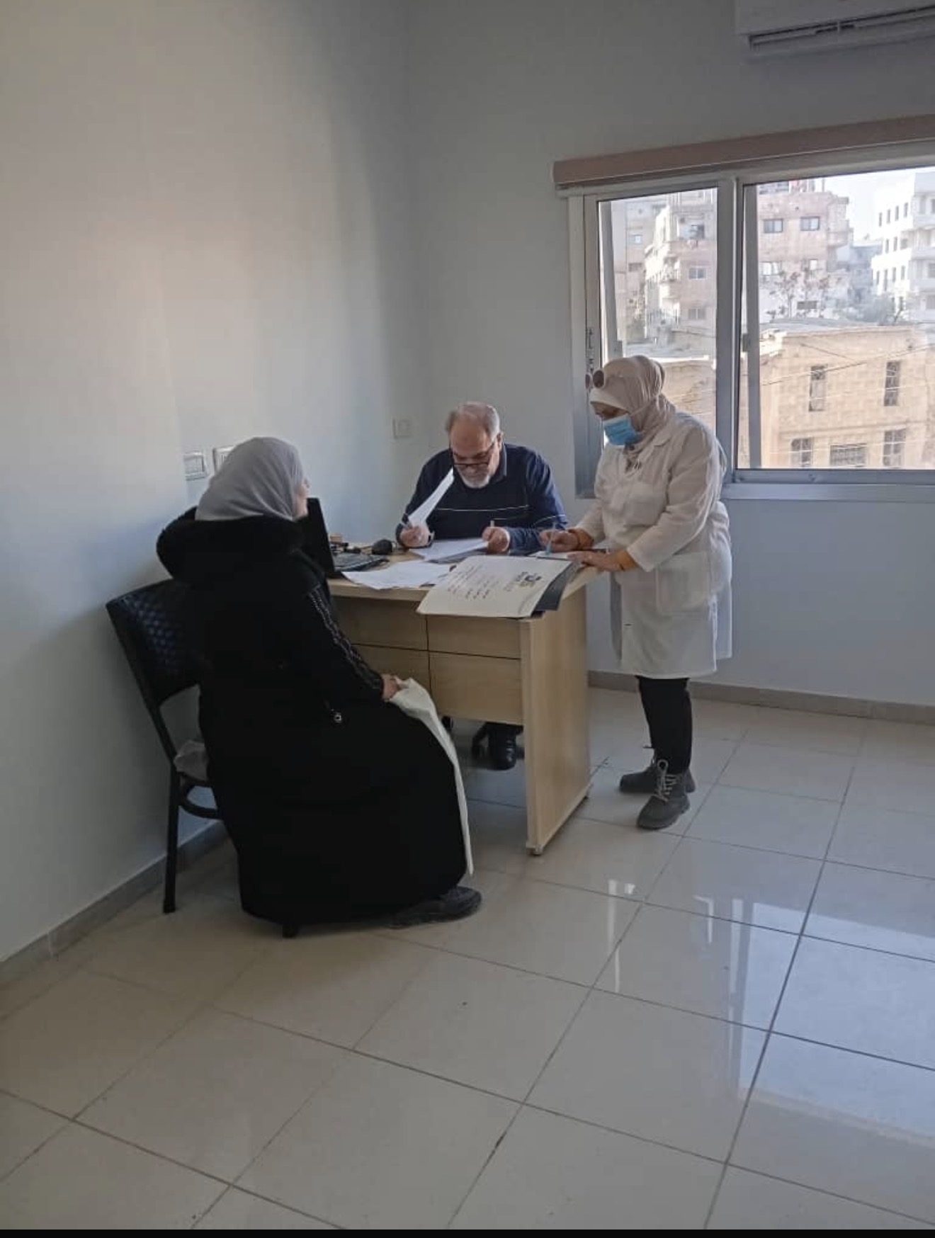 Al Kahf Hospital consultation after rehabilitation